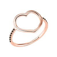 Ringe Zanette Gioielli Dame in Rosègold Diamante 0.07 Ct AN-601-72 - AN-601-72
